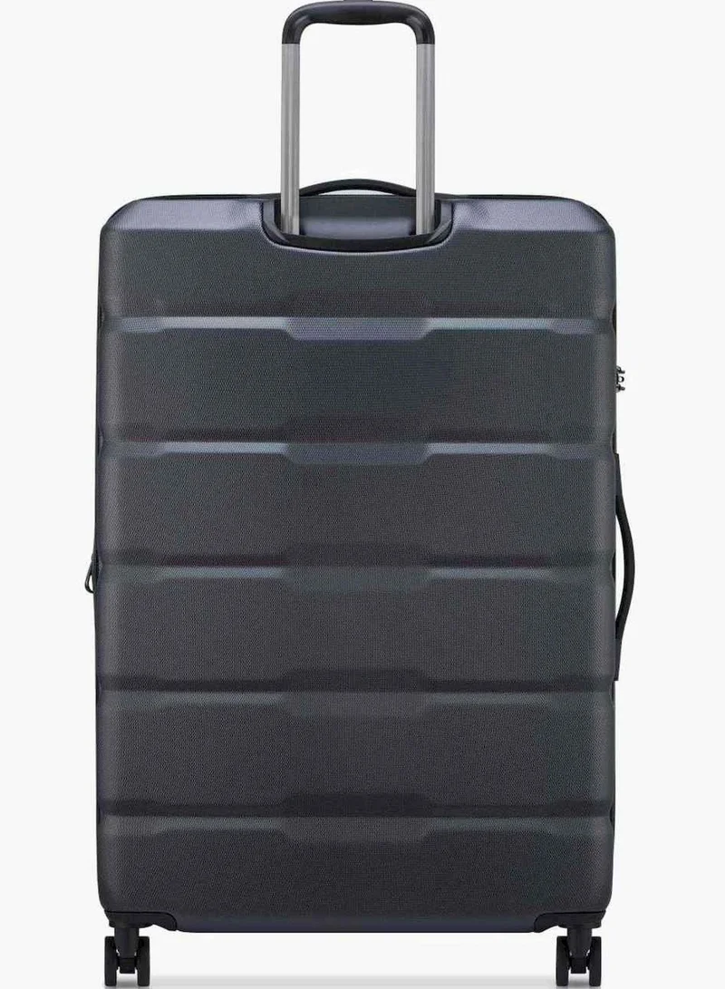 DELSEY Paris Citadel 82 Cm Expandable 4-Double Wheeled Check-In Luggage Trolley Case - Anthracite Black